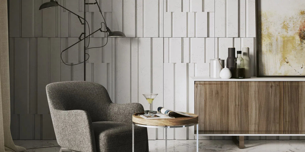 Concrete 3D Wall Panel ROOFTOPS - 3D Concrete Panels | DecorMania