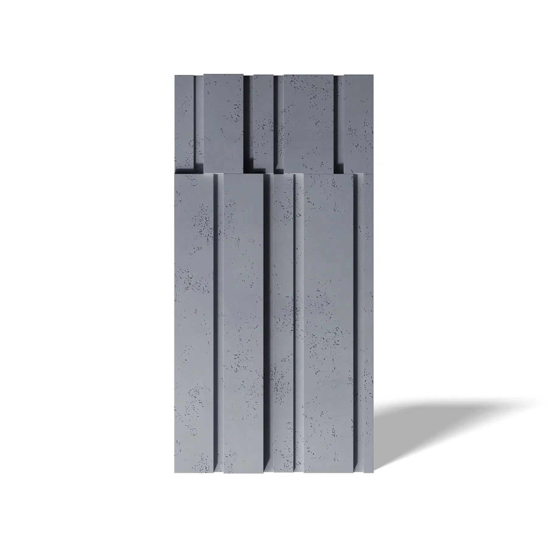3D Concrete Wall Panel ROOFTOPS on a white background | DecorMania UK