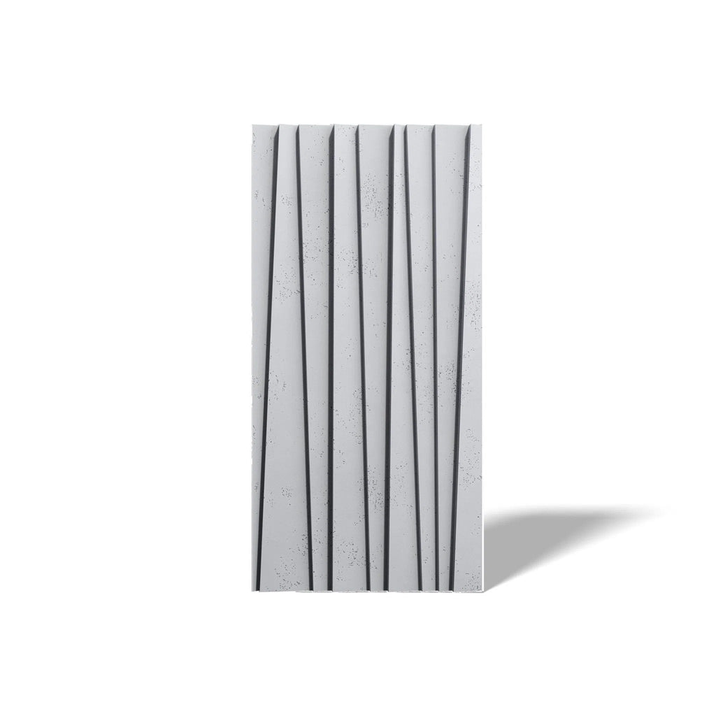 3D Concrete Wall Panel SHUTTERS on a white background | DecorMania UK