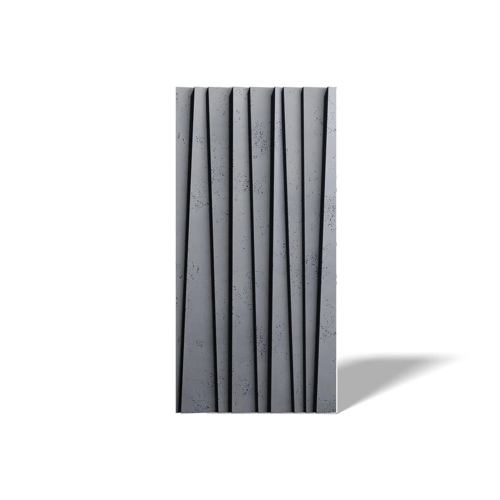 3D Concrete Wall Panel SHUTTERS on a white background | DecorMania UK