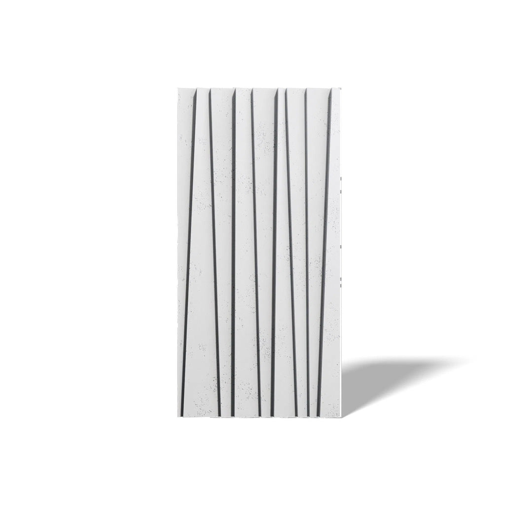 3D Concrete Wall Panel SHUTTERS on a white background | DecorMania UK