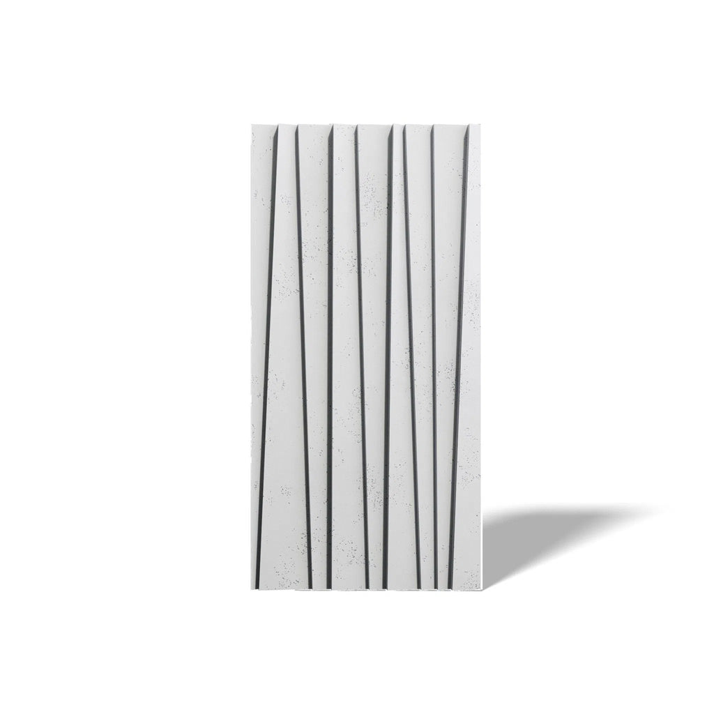 3D Concrete Wall Panel SHUTTERS on a white background | DecorMania UK