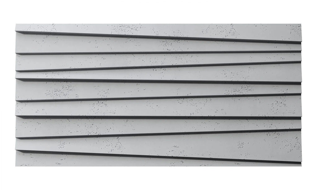 3D Concrete Wall Panel SHUTTERS on a white background | DecorMania UK