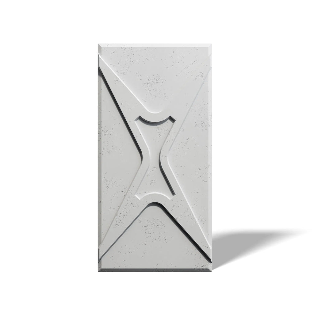3D Concrete Wall Panel STARS on a white background | DecorMania UK