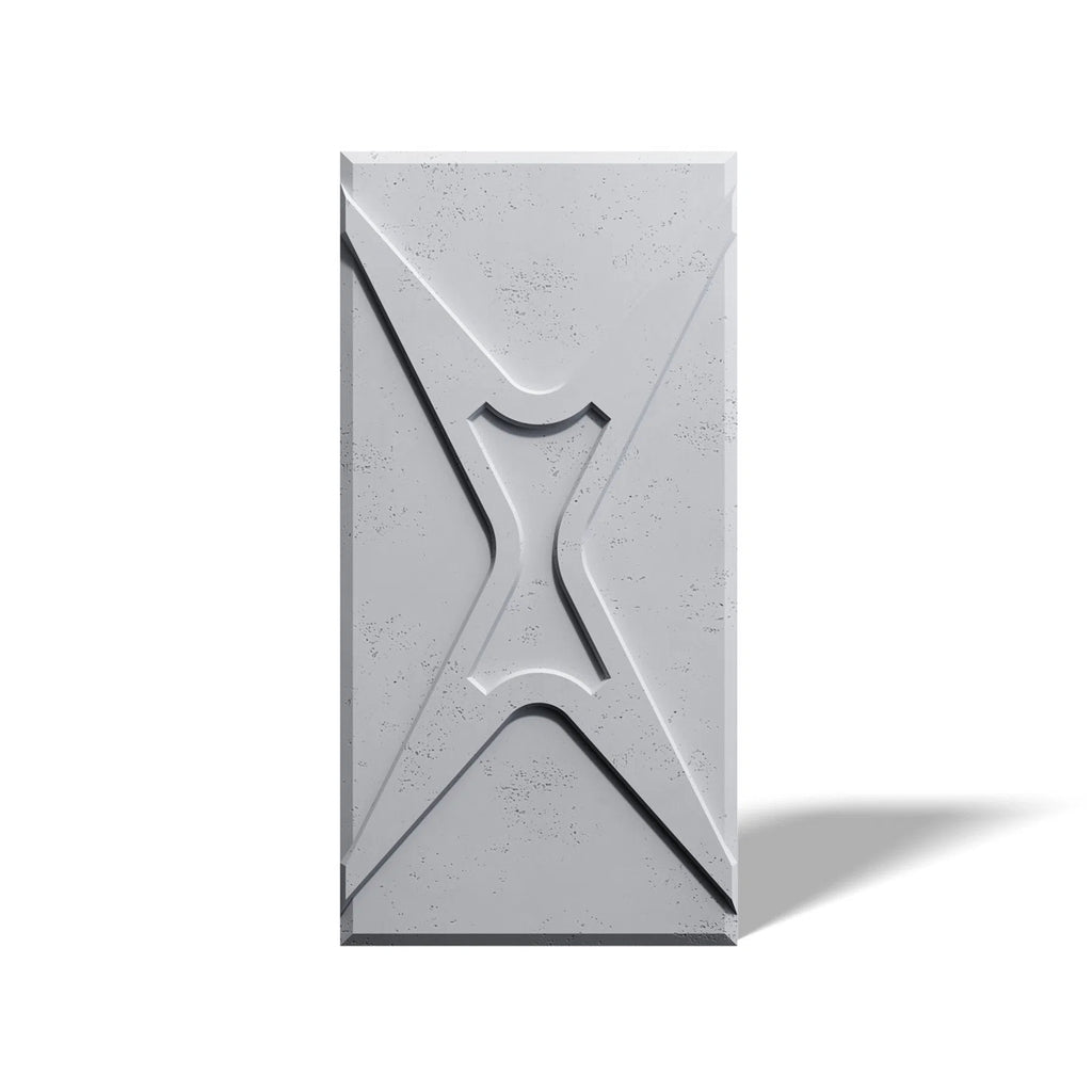 3D Concrete Wall Panel STARS on a white background | DecorMania UK