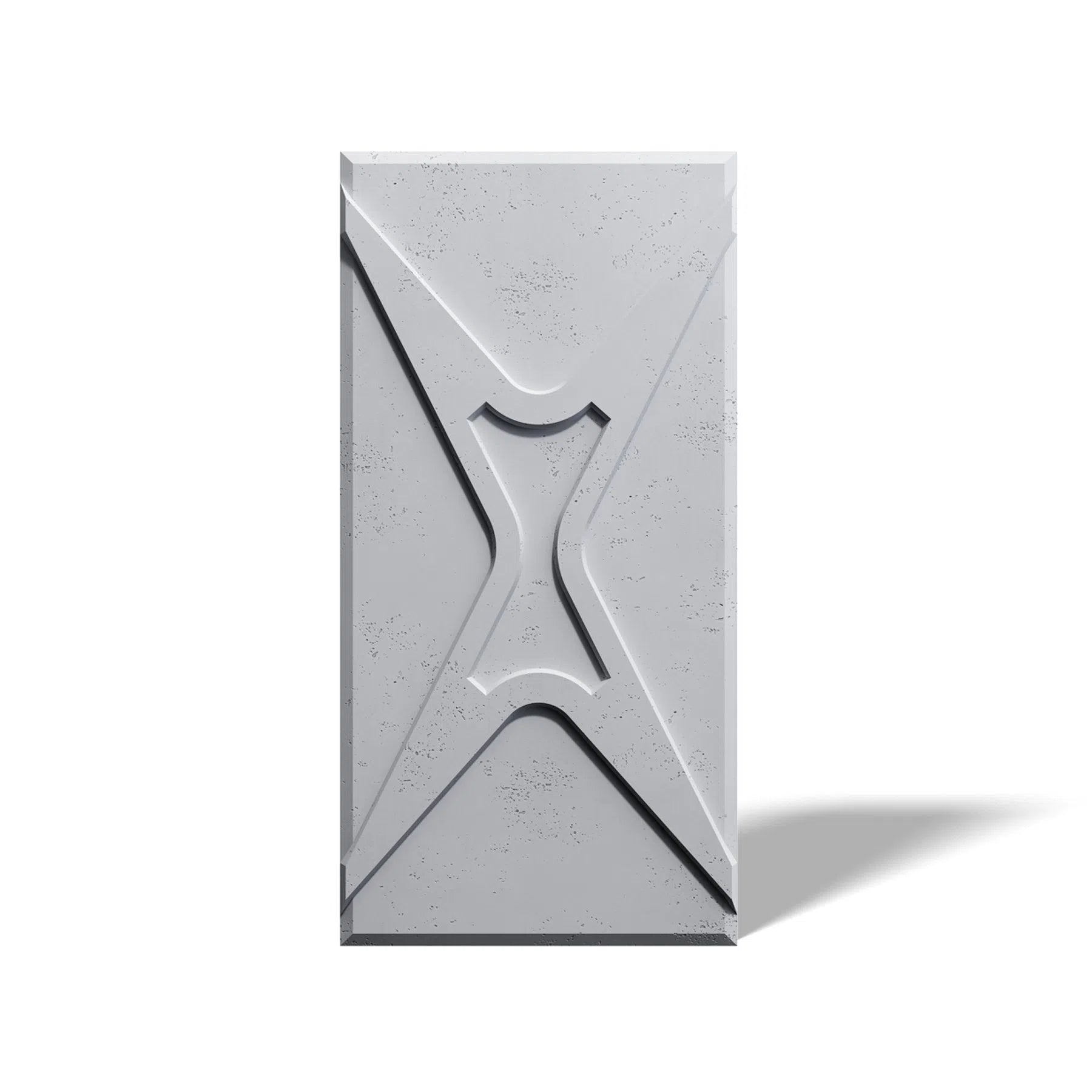 3D Concrete Wall Panel STARS on a white background | DecorMania UK