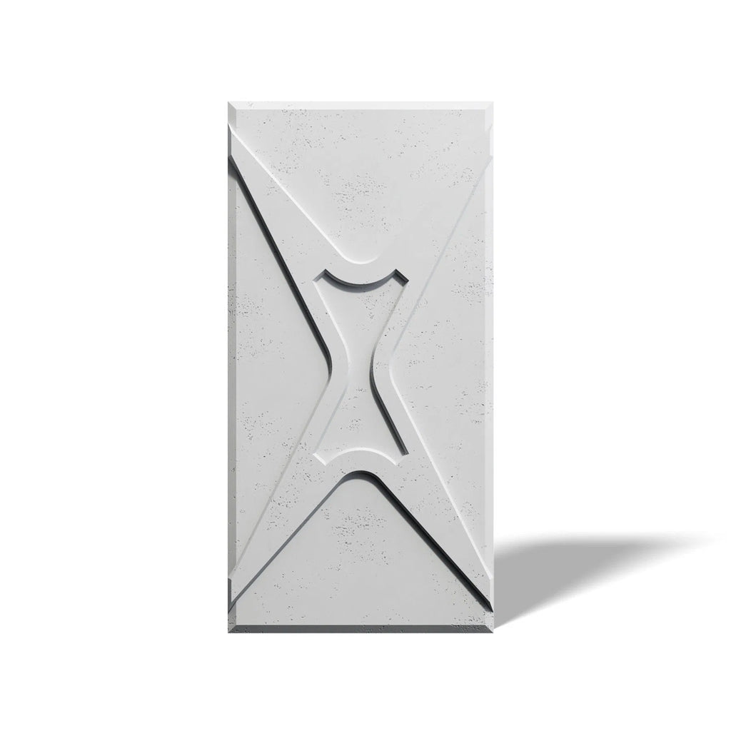 3D Concrete Wall Panel STARS on a white background | DecorMania UK