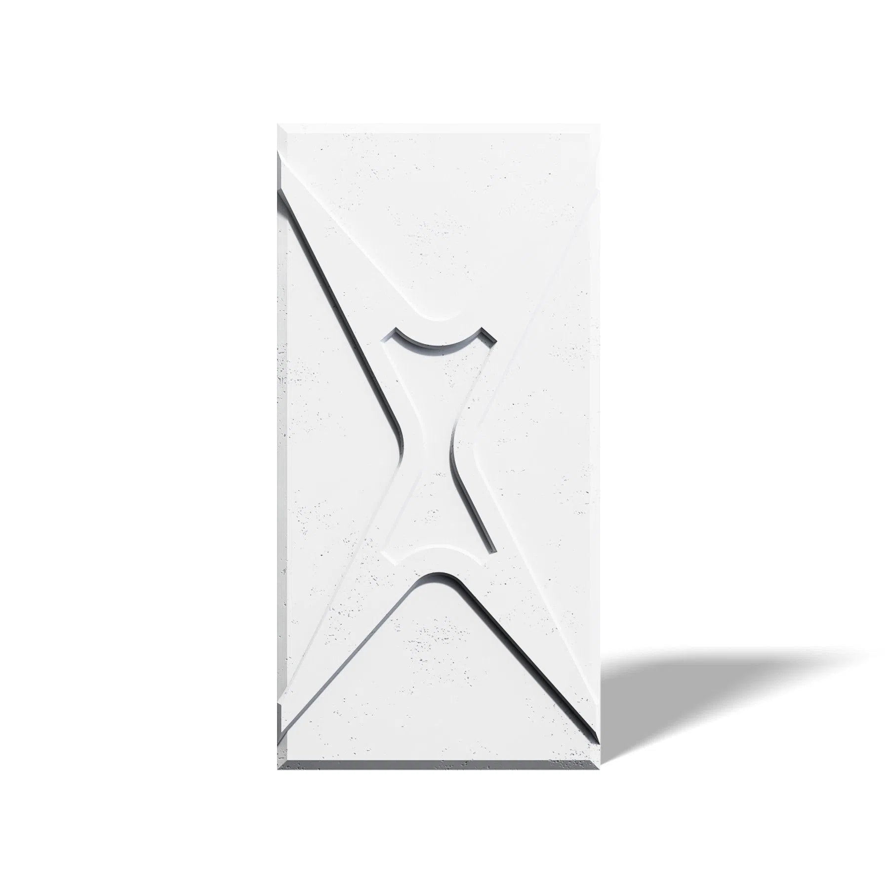 3D Concrete Wall Panel STARS on a white background | DecorMania UK