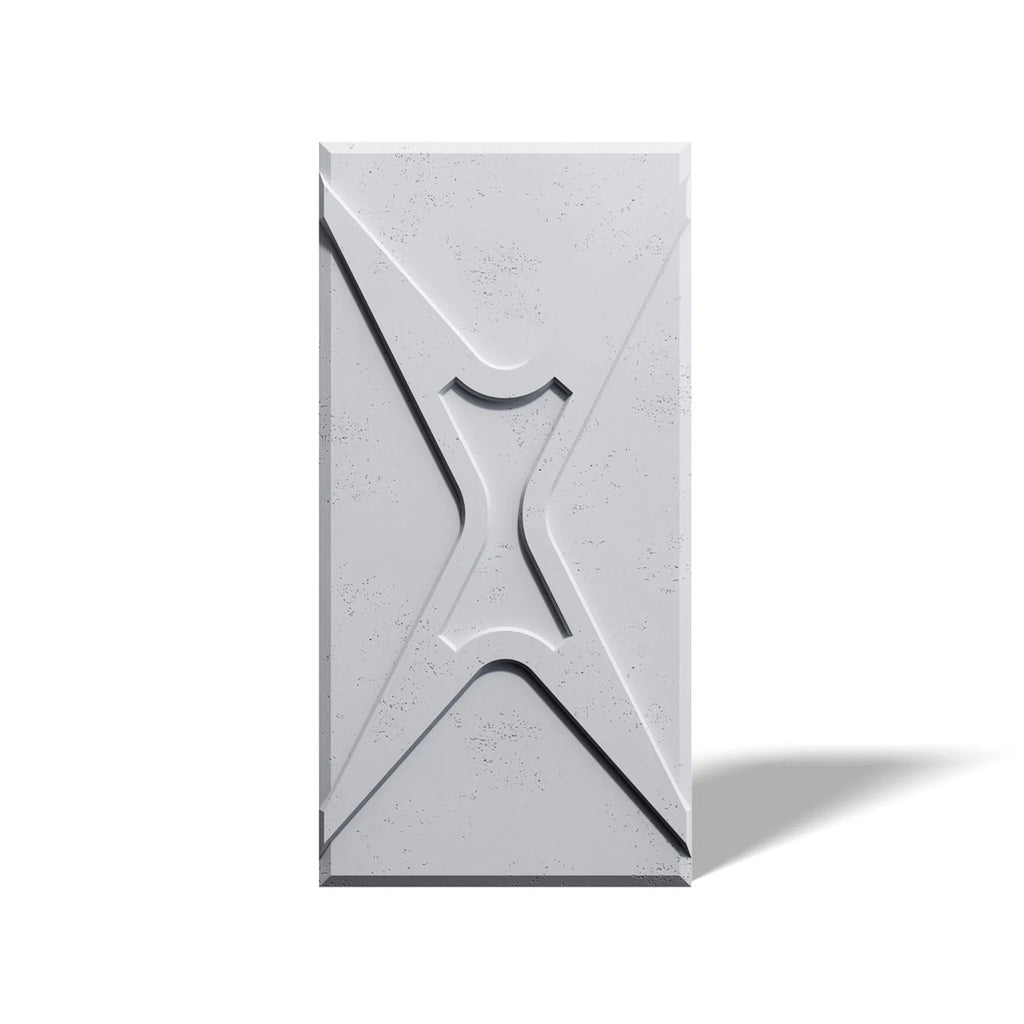 3D Concrete Wall Panel STARS on a white background | DecorMania UK