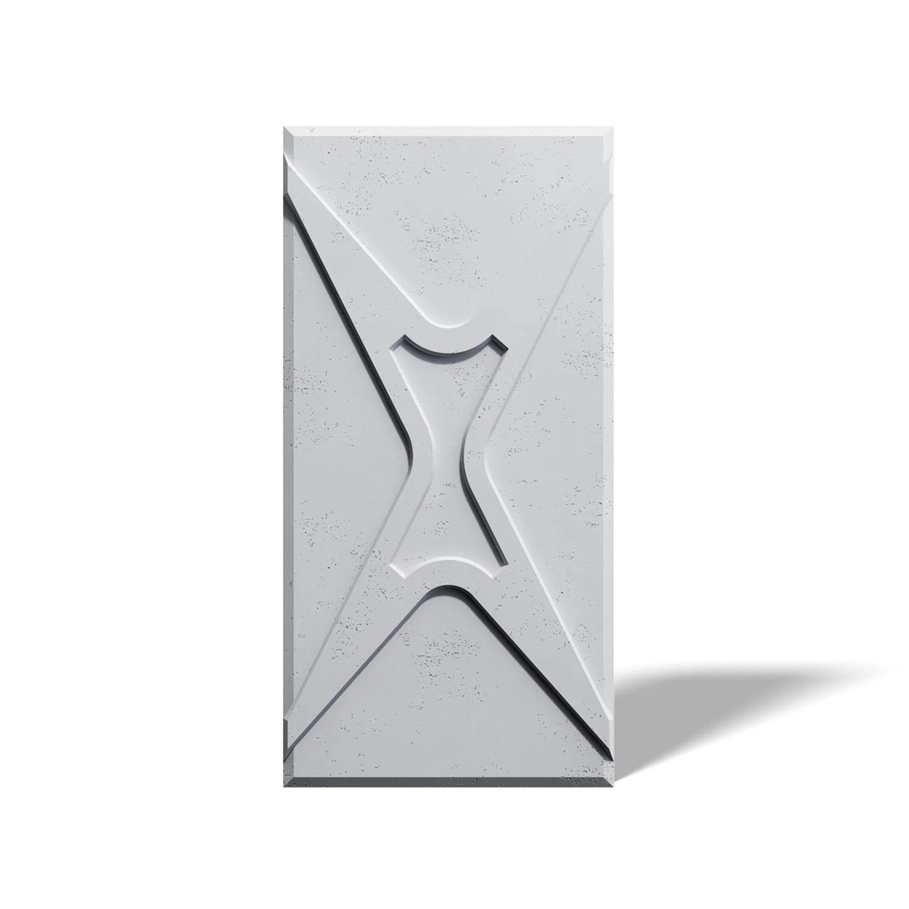 3D Concrete Wall Panel STARS on a white background | DecorMania UK