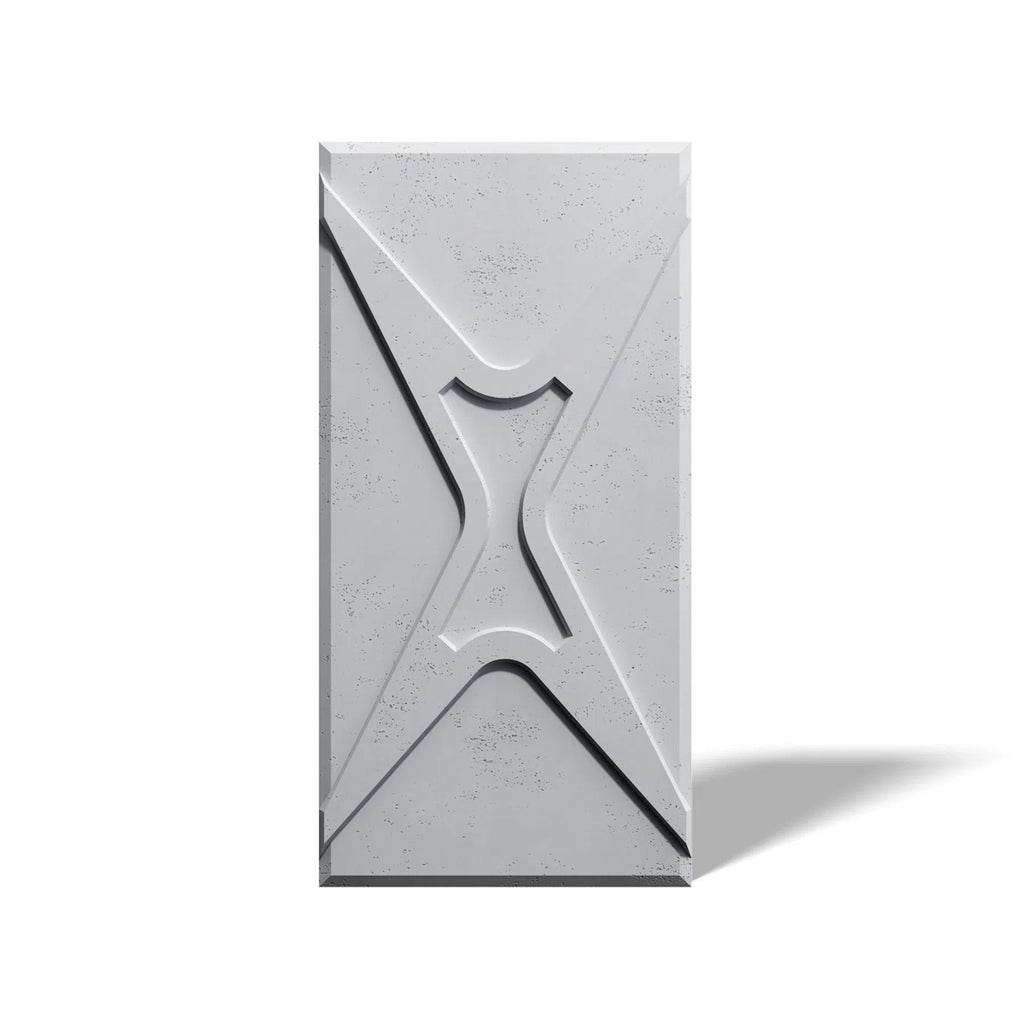 3D Concrete Wall Panel STARS on a white background | DecorMania UK