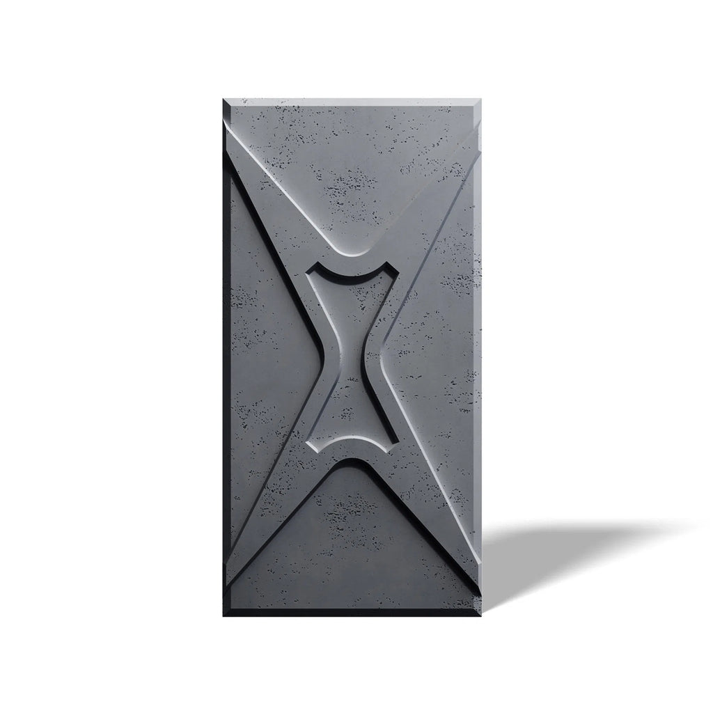 3D Concrete Wall Panel STARS on a white background | DecorMania UK