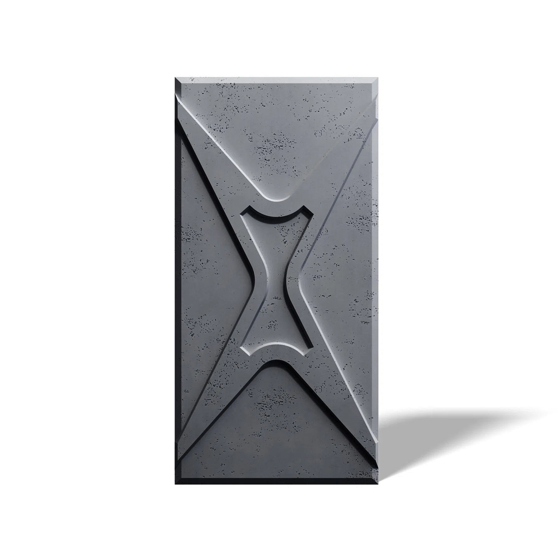 3D Concrete Wall Panel STARS on a white background | DecorMania UK