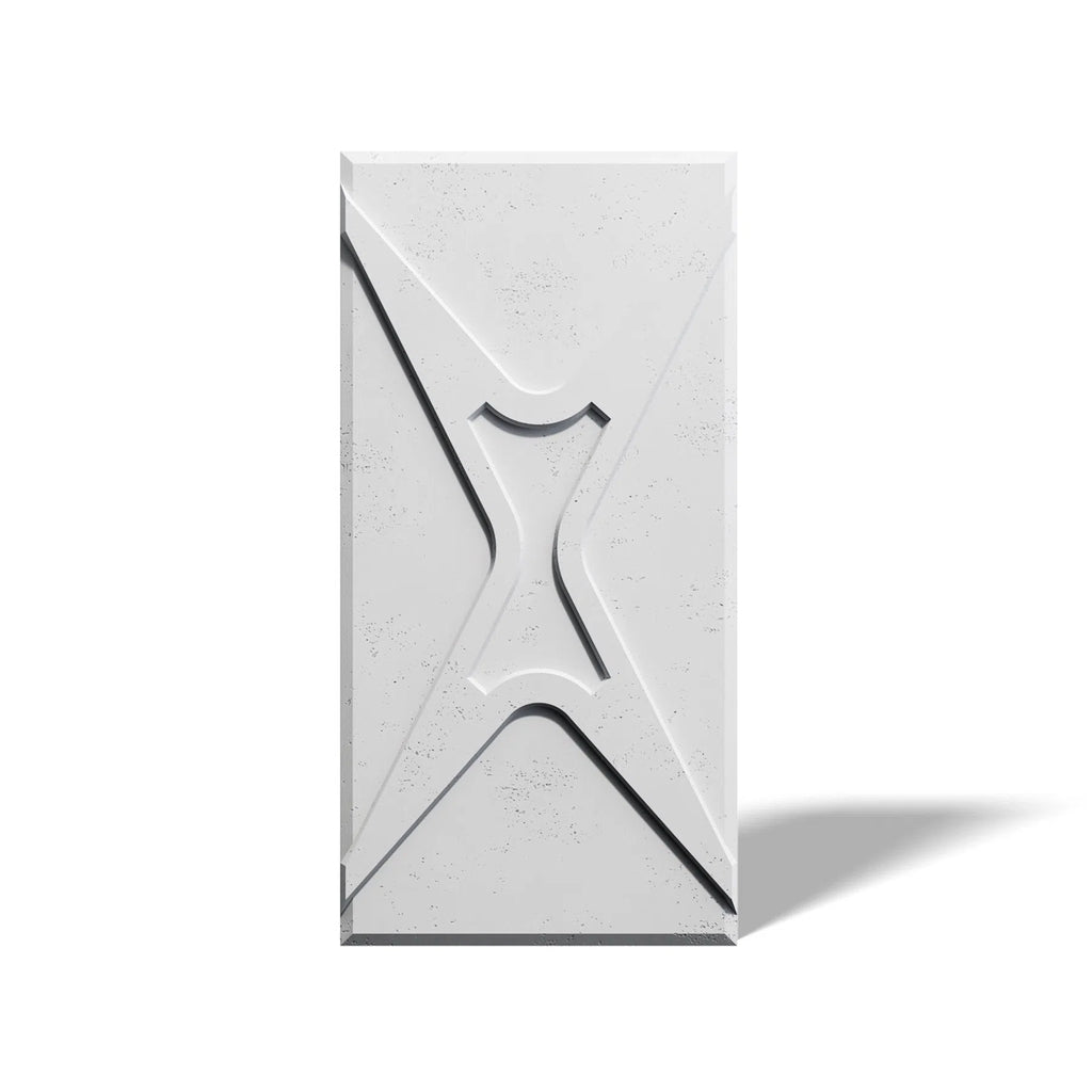 3D Concrete Wall Panel STARS on a white background | DecorMania UK