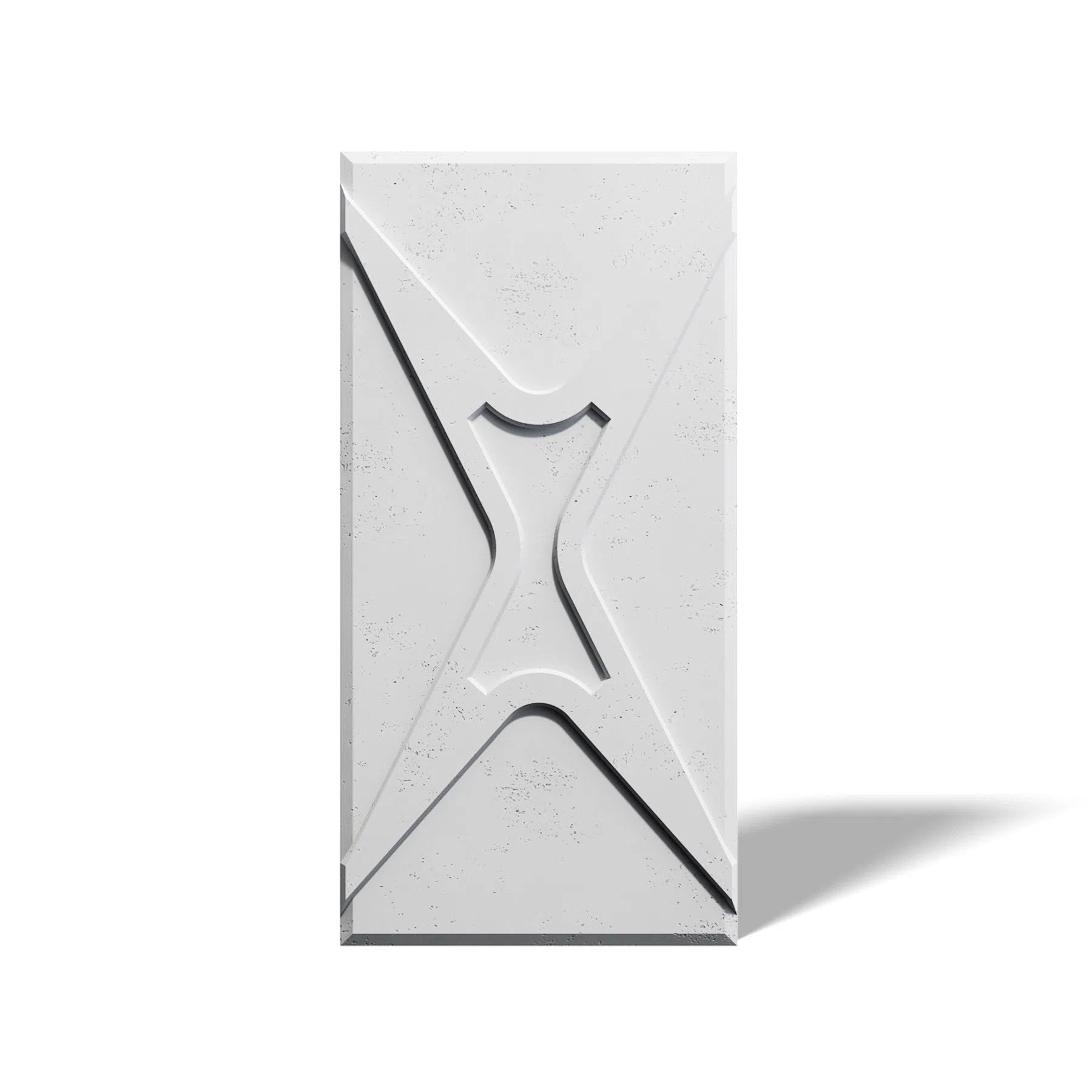 3D Concrete Wall Panel STARS on a white background | DecorMania UK