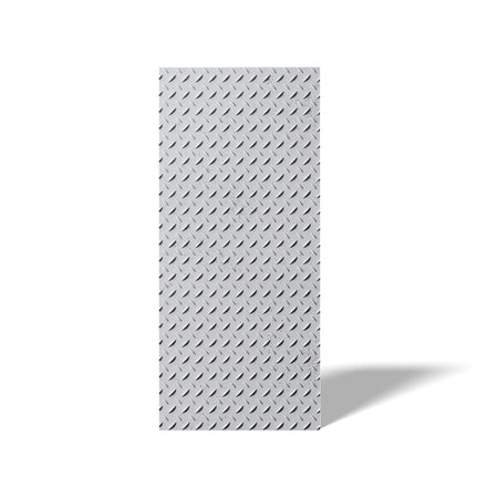 3D Concrete Wall Panel STEEL SHEET on a white background | DecorMania UK