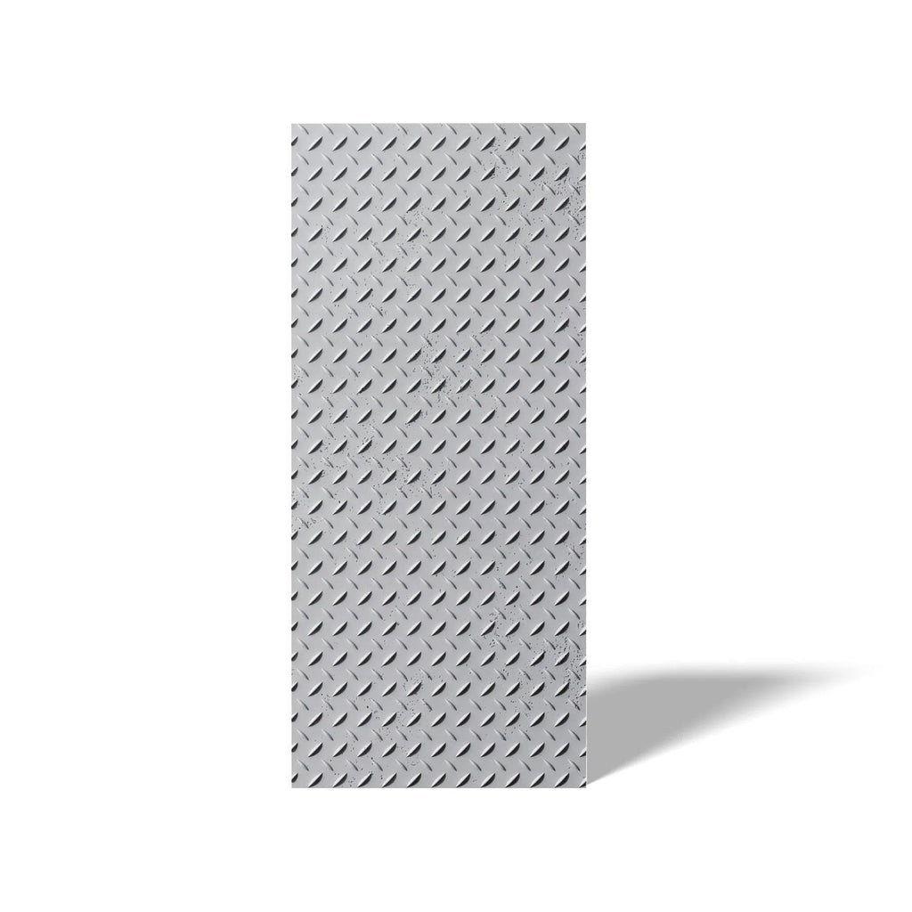 3D Concrete Wall Panel STEEL SHEET on a white background | DecorMania UK