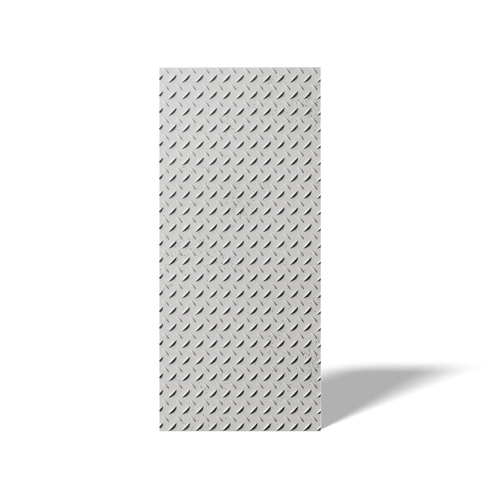 3D Concrete Wall Panel STEEL SHEET on a white background | DecorMania UK