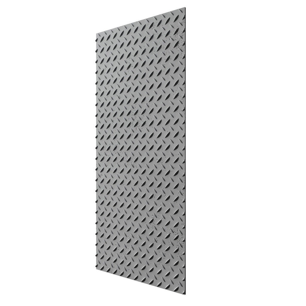 3D Concrete Wall Panel STEEL SHEET on a white background | DecorMania UK