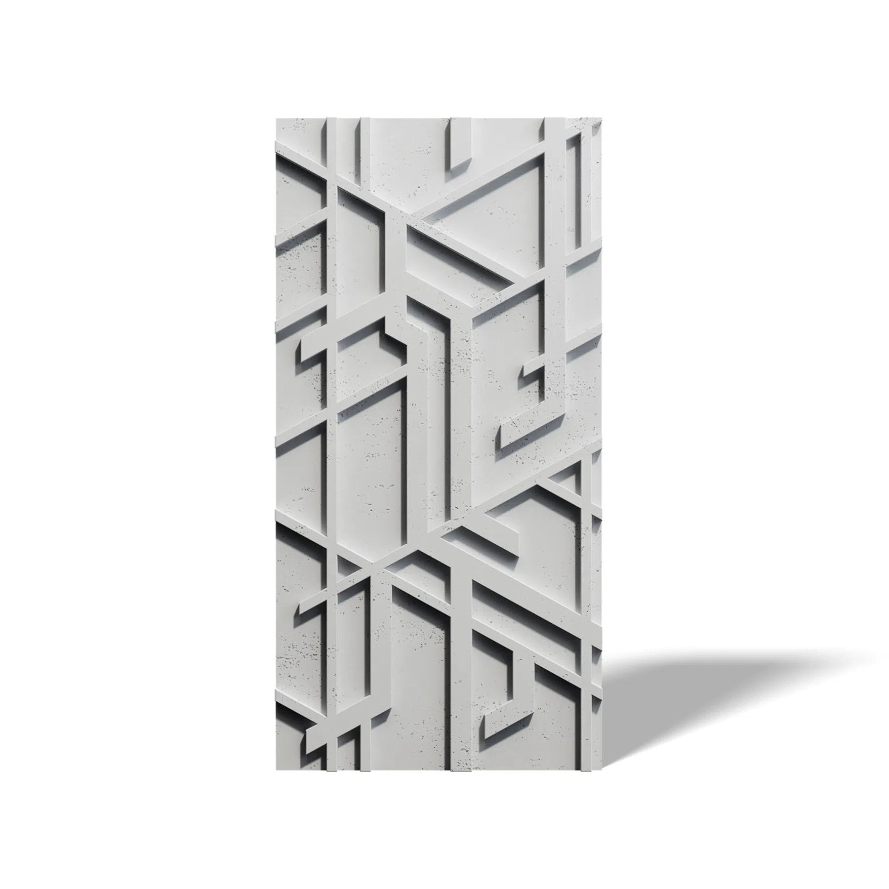 3D Concrete Wall Panel STELLAR on a white background | DecorMania UK