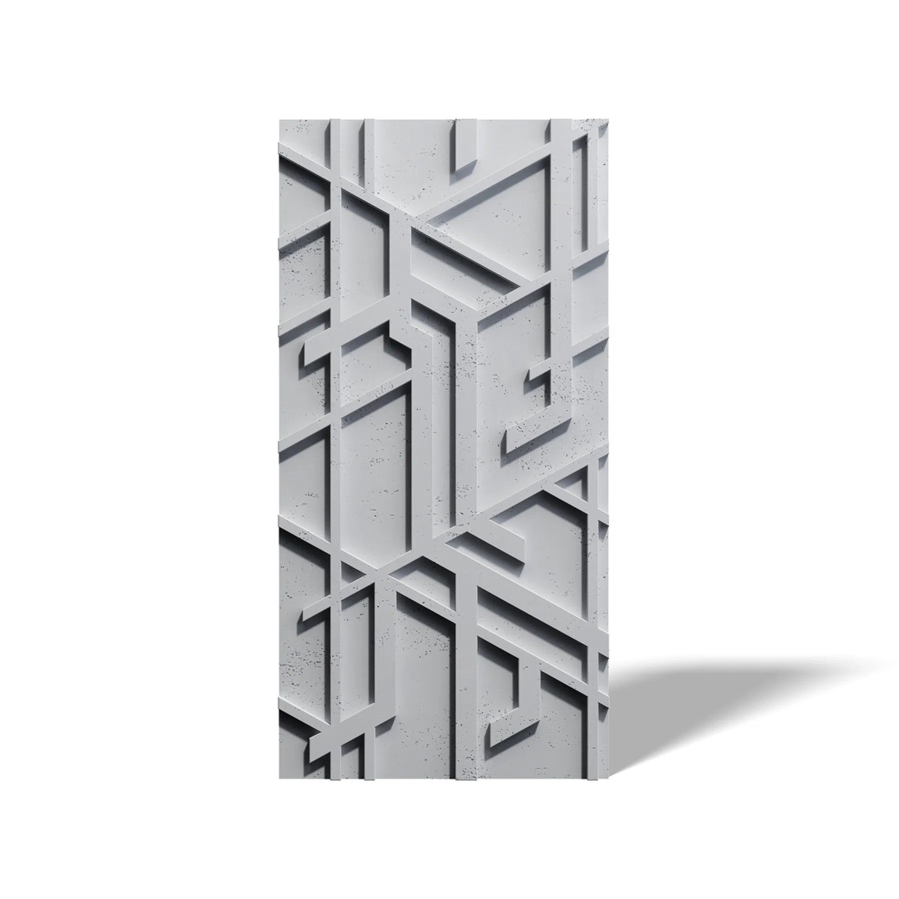 3D Concrete Wall Panel STELLAR on a white background | DecorMania UK