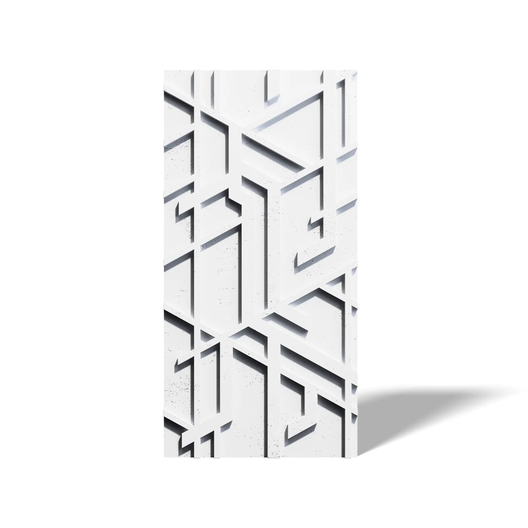 3D Concrete Wall Panel STELLAR on a white background | DecorMania UK