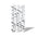 3D Concrete Wall Panel STELLAR on a white background | DecorMania UK