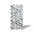 3D Concrete Wall Panel STELLAR on a white background | DecorMania UK