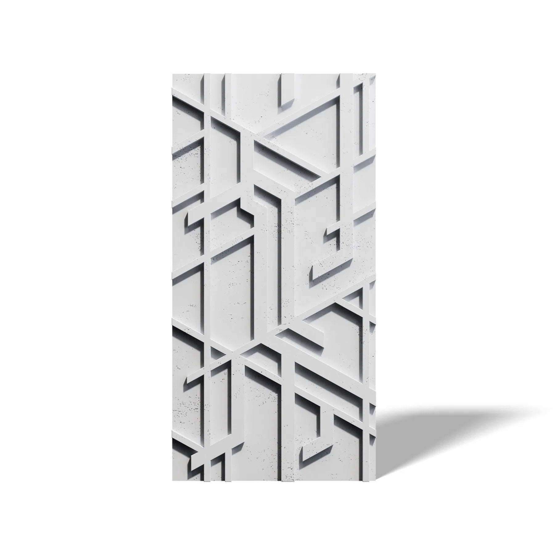 3D Concrete Wall Panel STELLAR on a white background | DecorMania UK