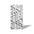 3D Concrete Wall Panel STELLAR on a white background | DecorMania UK