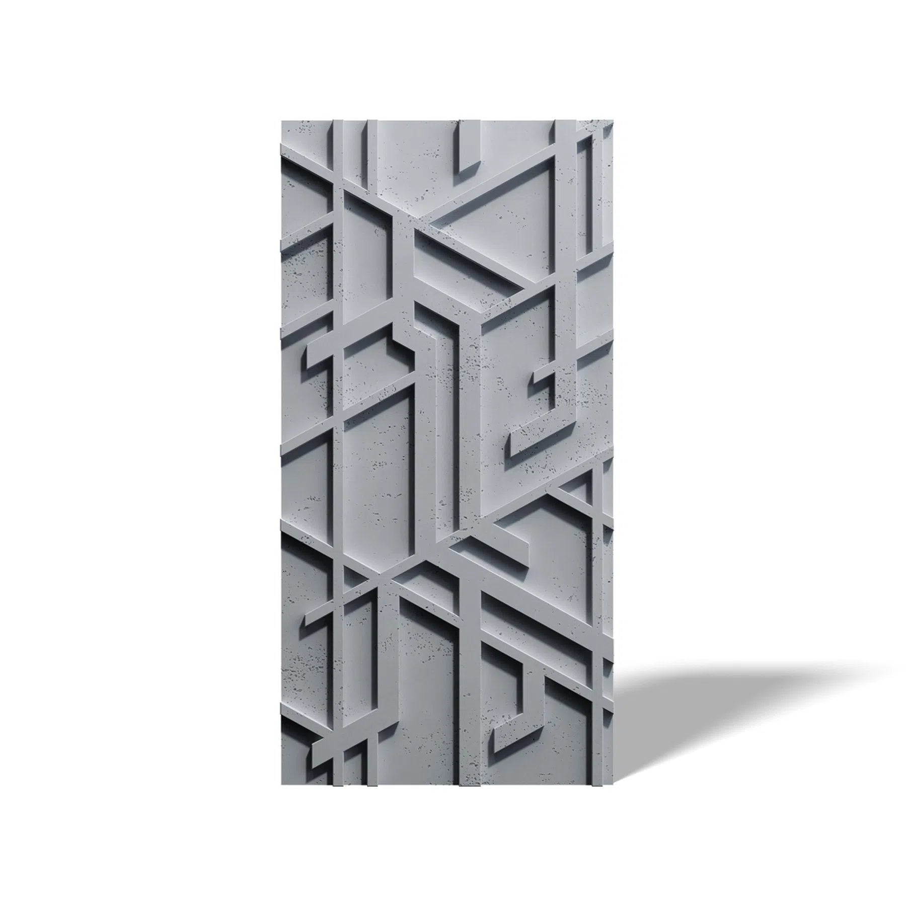 3D Concrete Wall Panel STELLAR on a white background | DecorMania UK