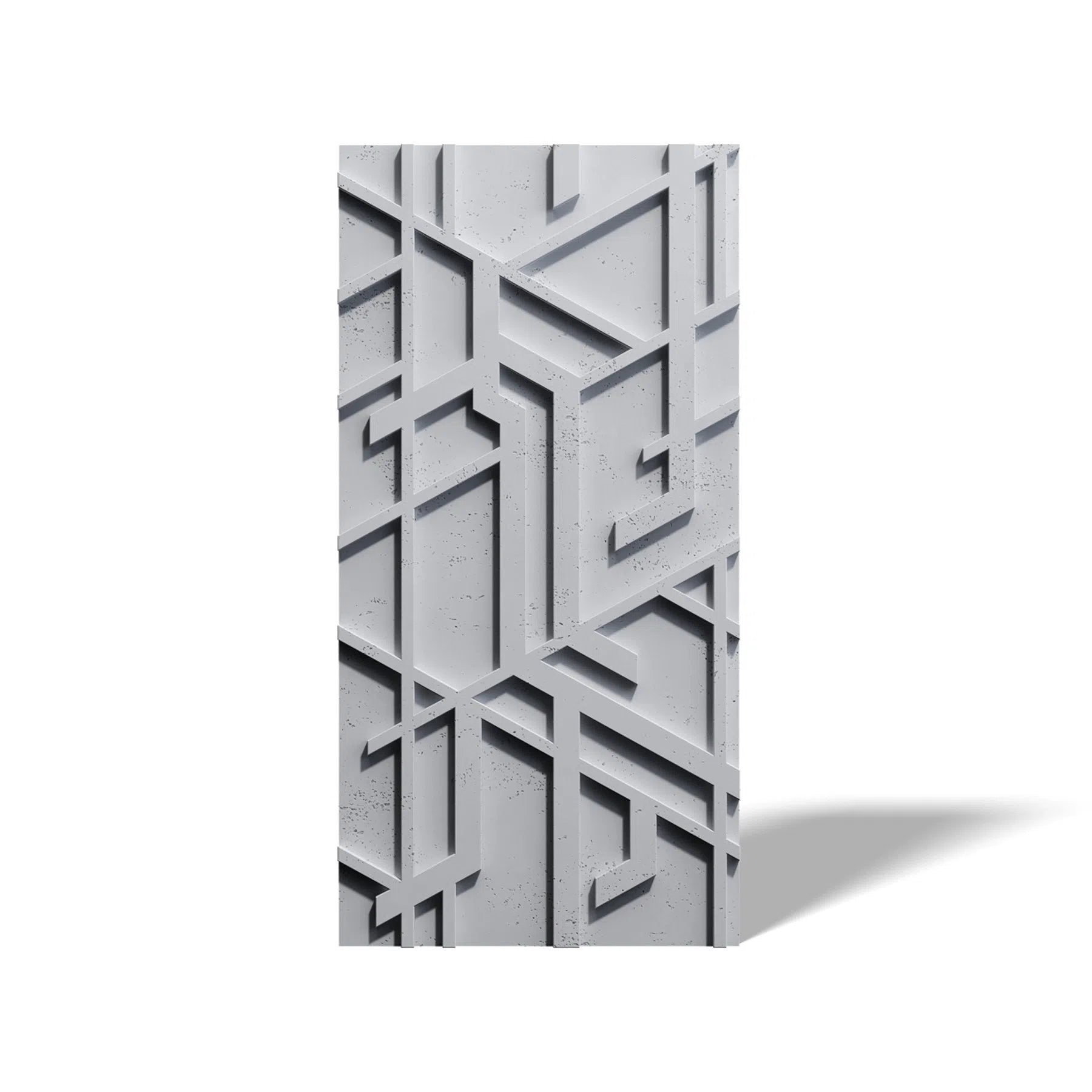 3D Concrete Wall Panel STELLAR on a white background | DecorMania UK