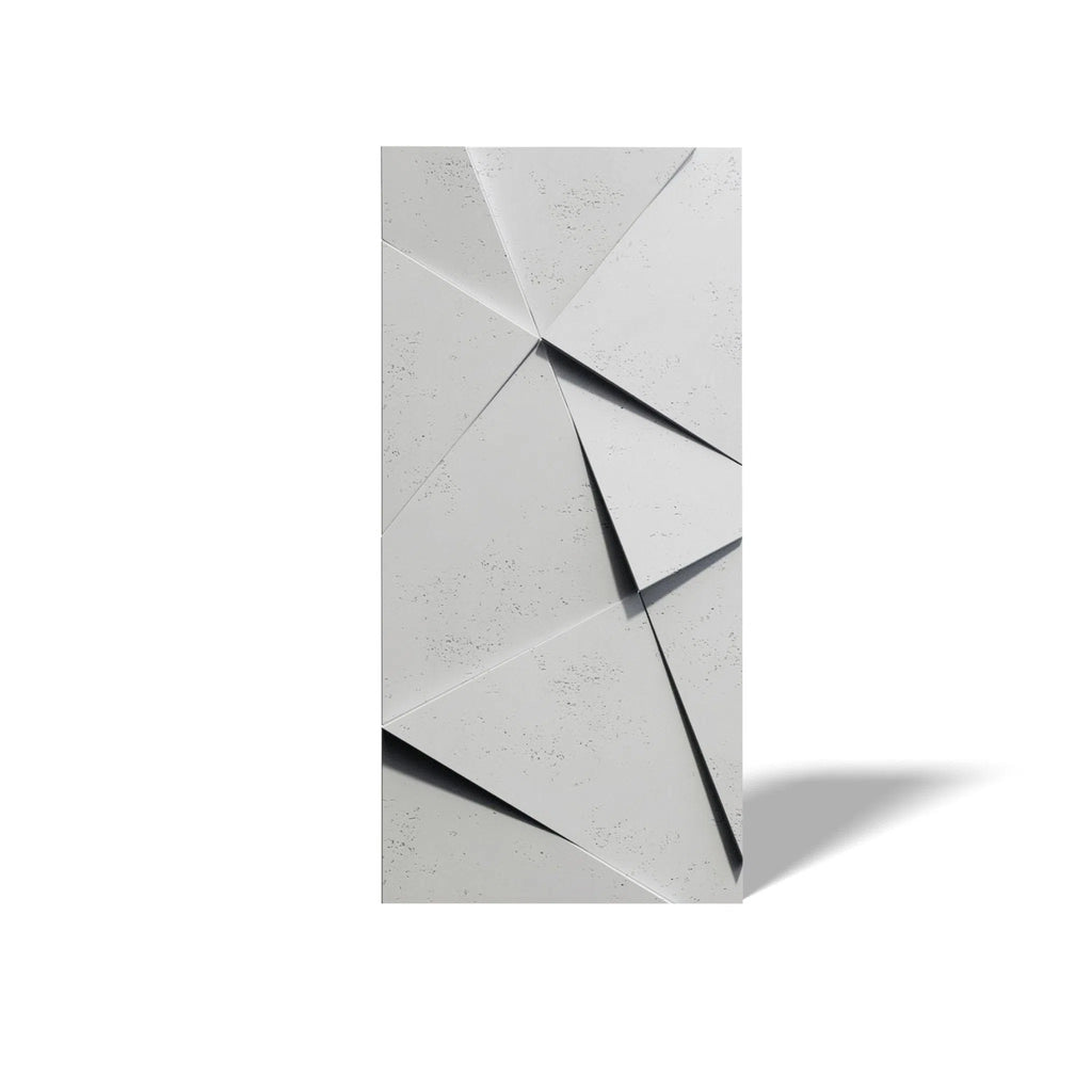 3D Concrete Wall Panels CRYSTAL on white background | DecorMania UK