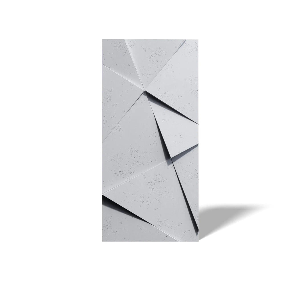 3D Concrete Wall Panels CRYSTAL on white background | DecorMania UK