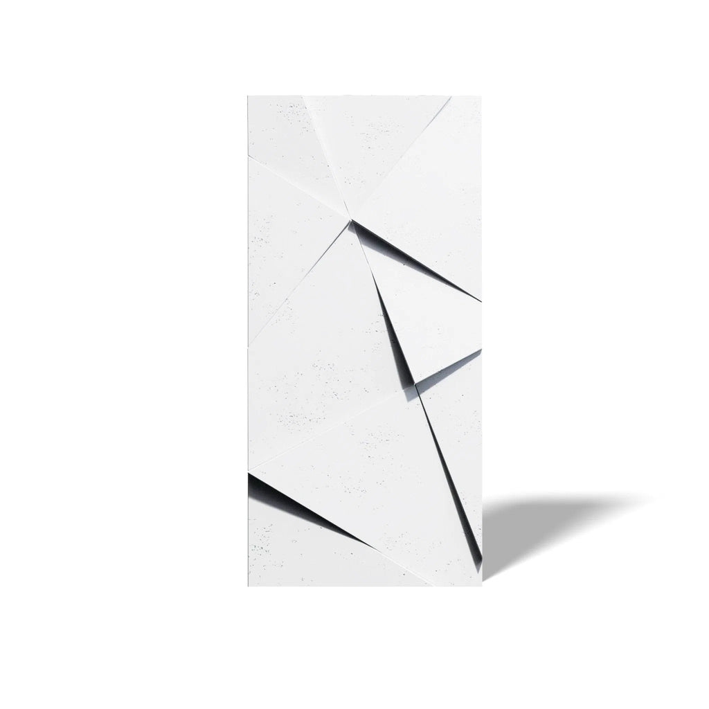3D Concrete Wall Panels CRYSTAL on white background | DecorMania UK