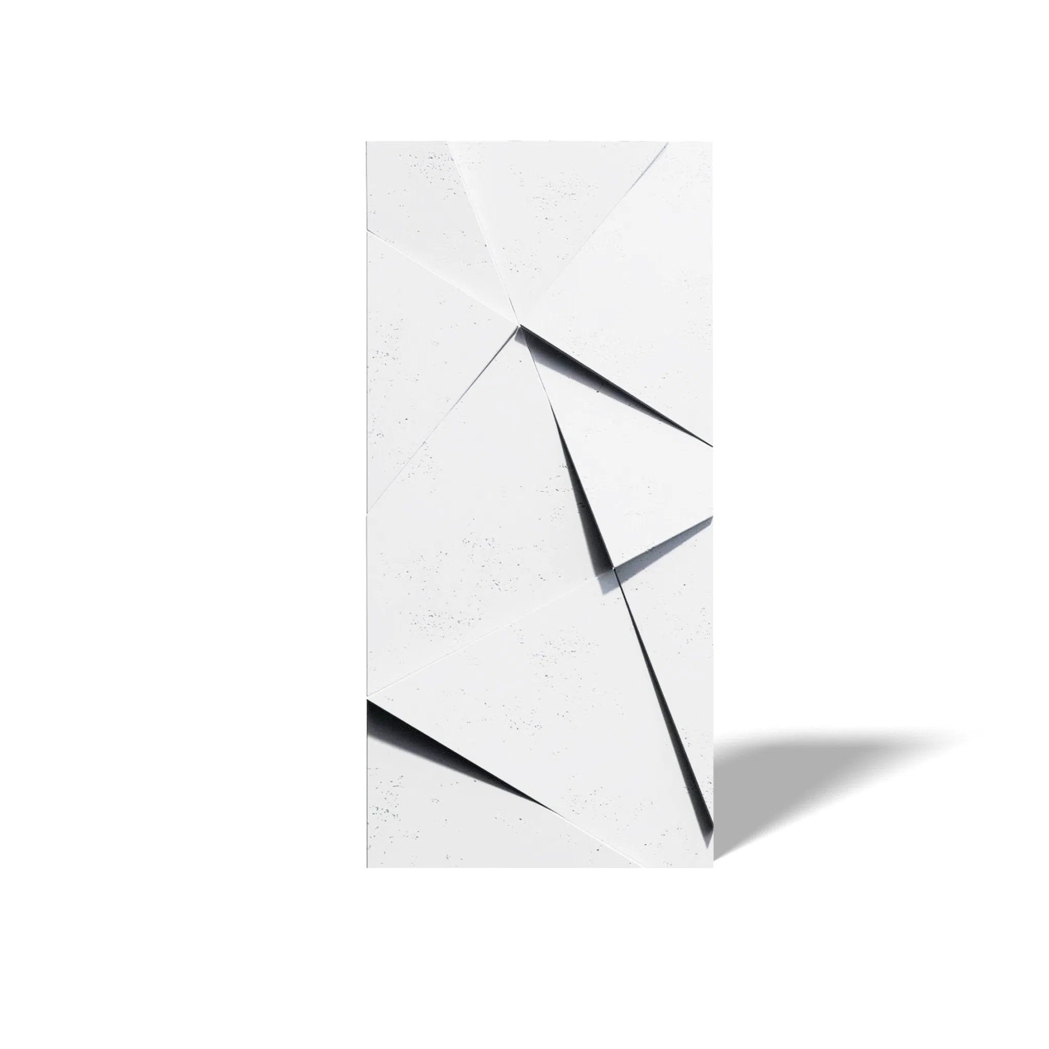 3D Concrete Wall Panels CRYSTAL on white background | DecorMania UK