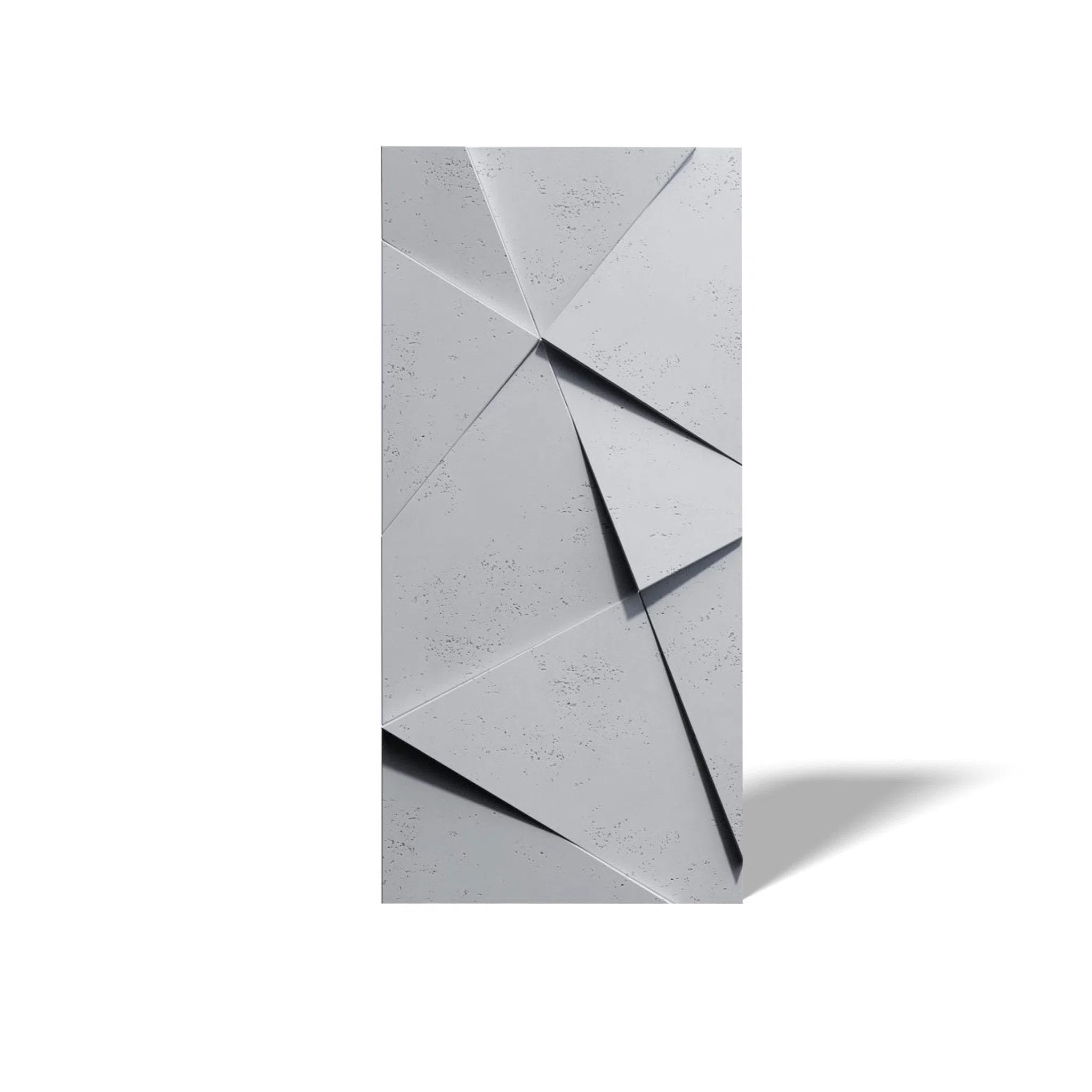 3D Concrete Wall Panels CRYSTAL on white background | DecorMania UK