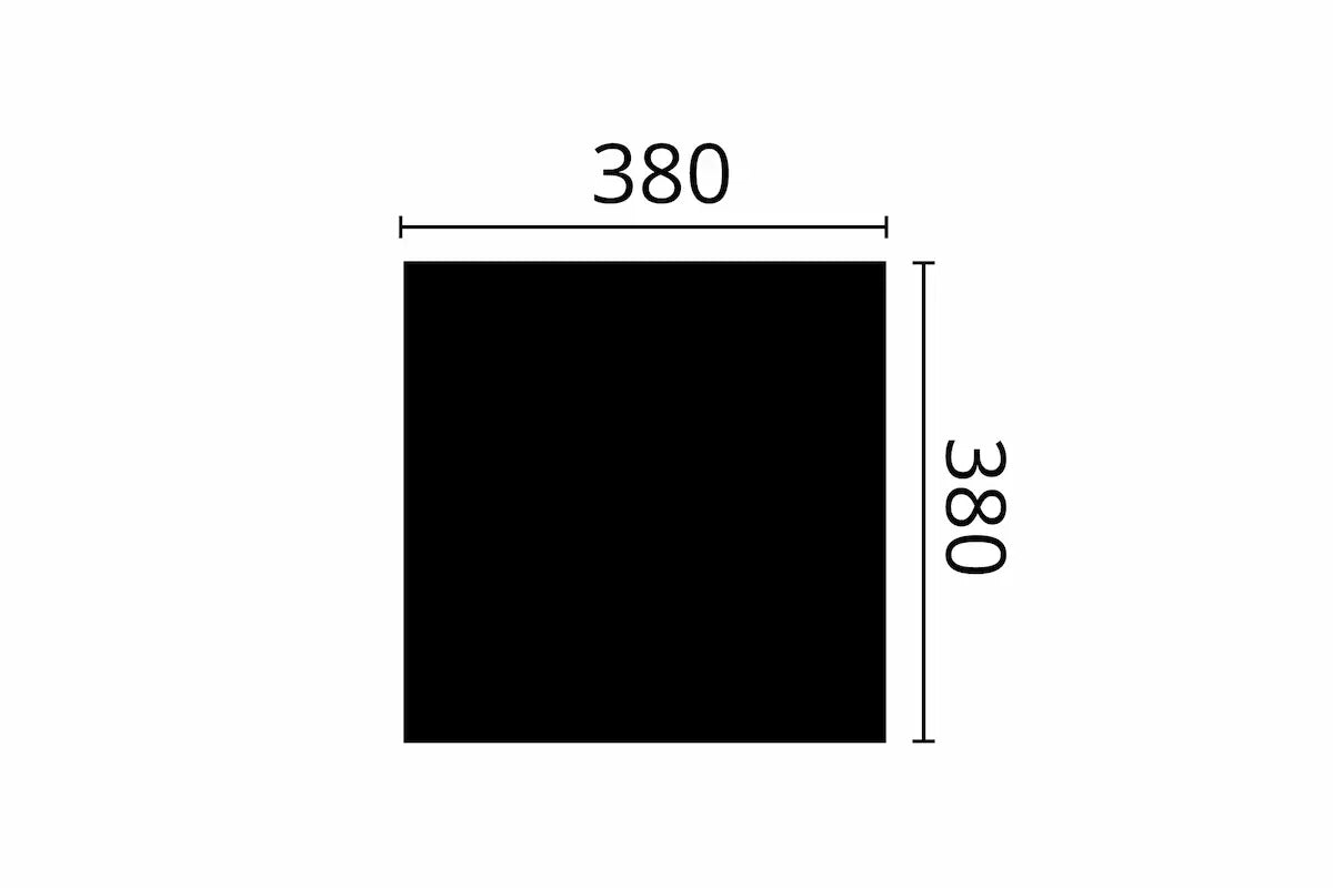 Dimensions of CURVE Arstyl® 3D Wall Panel | DecorMania UK
