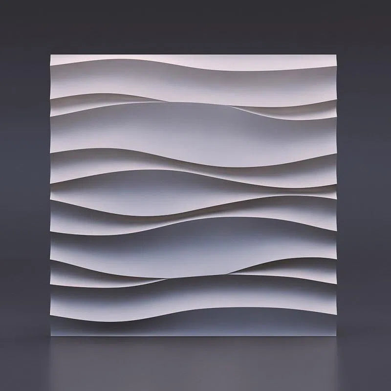 Model Desert Sand - 3D Gypsum Wall Panels - a single full size panel | DecorMania UK