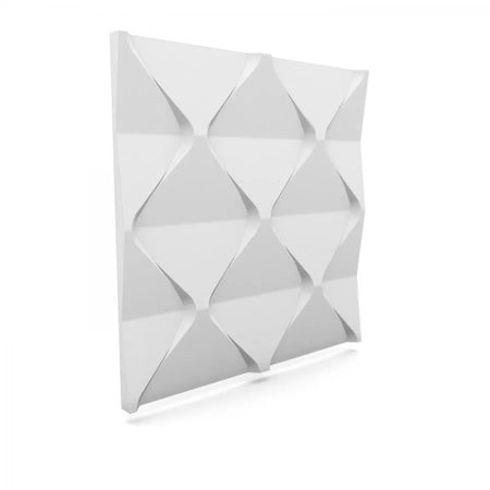 DIAMONDS 3D Wall Panel Model 07 - 3D Polystyrene Wall Panels on white background  | DecorMania UK 