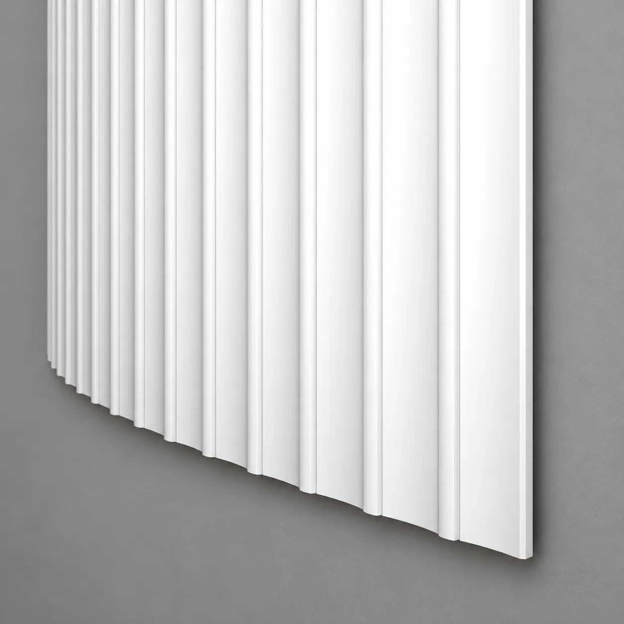 DORIQUE FLEX ARSTYL flexible decorative wall panel with classical fluted three-dimensional design