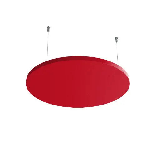 Dot AIR - Acoustic Suspended Ceiling Panel red colour on white background Decormania UK
