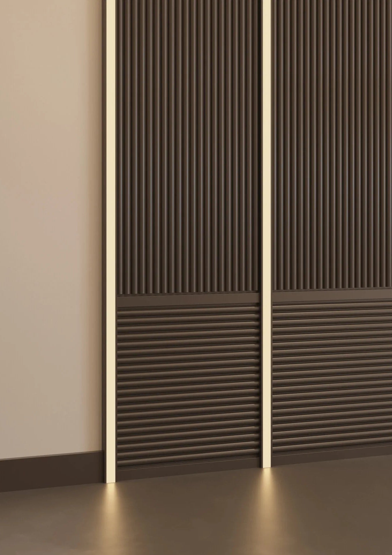 FL11 WALLSTYL® Panel Moulding | in a contemporary living room | DecorMania UK