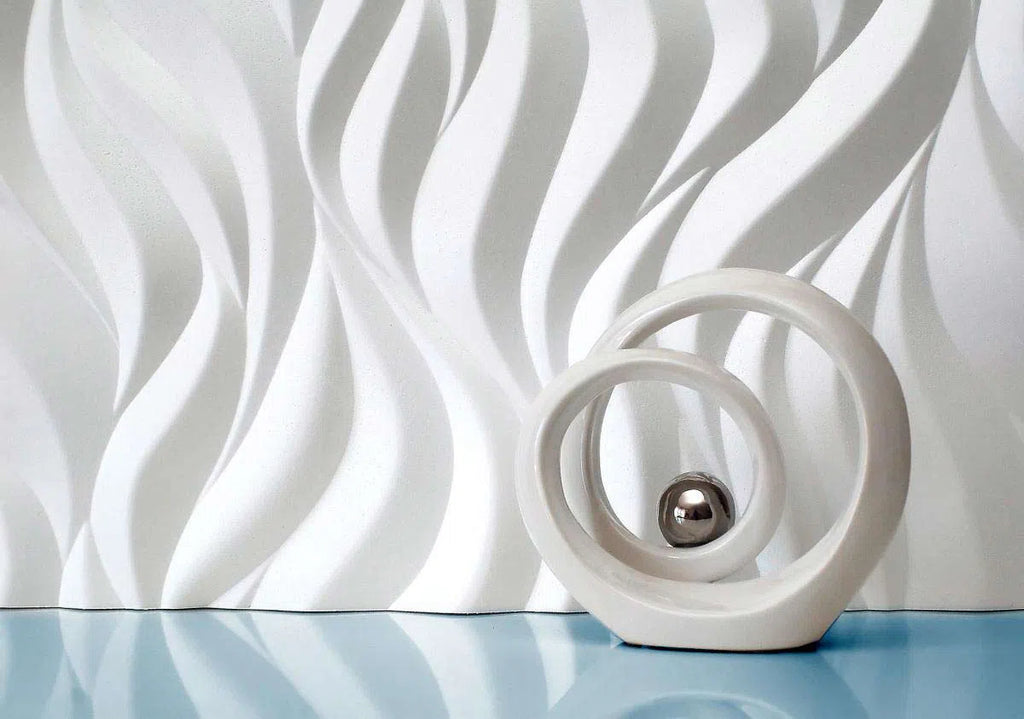 FLAMES 3D Wall Panel Model 05 - 3D Polystyrene Wall Panels | DecorMania UK