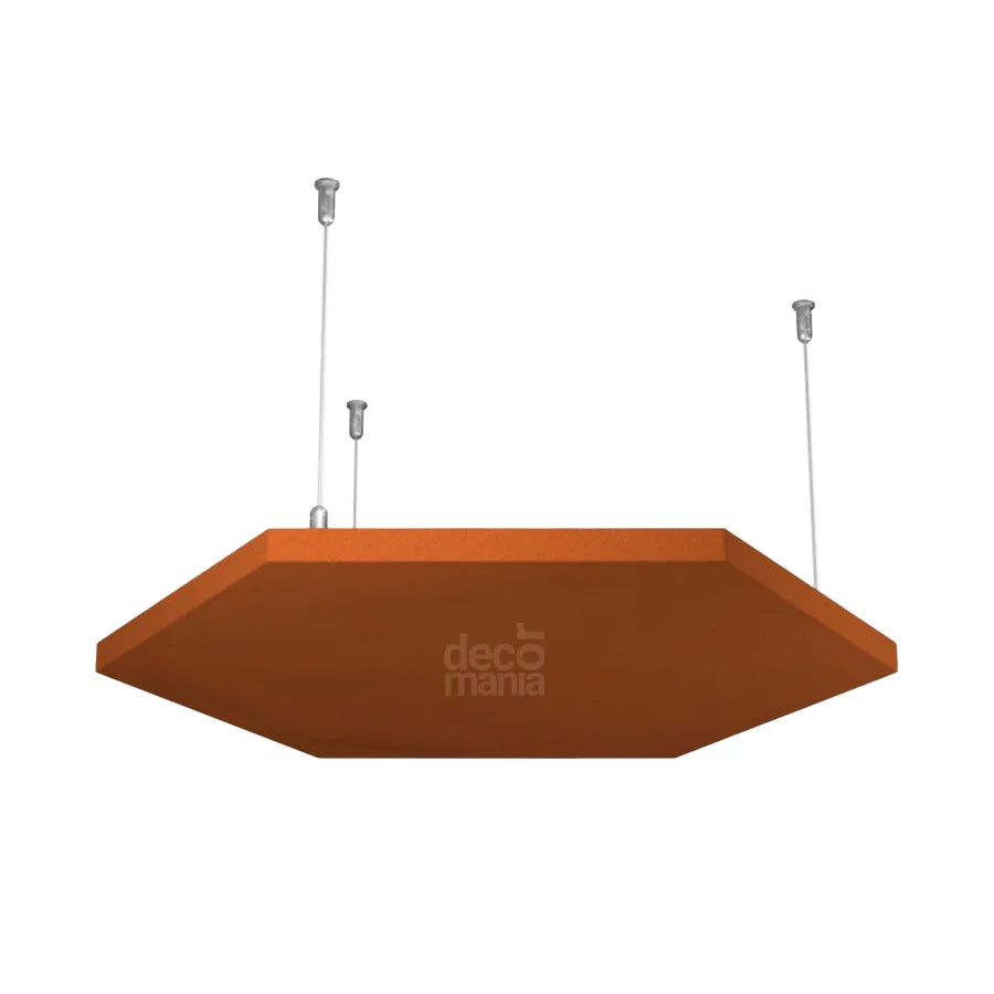 Hexa AIR - Acoustic Suspended Ceiling Panel colour swatch on white background Decormania UK