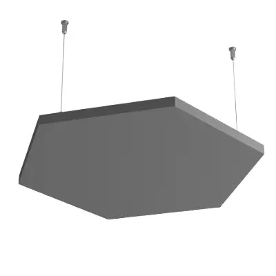 Hexa AIR - Acoustic Suspended Ceiling Panel on white background Decormania UK