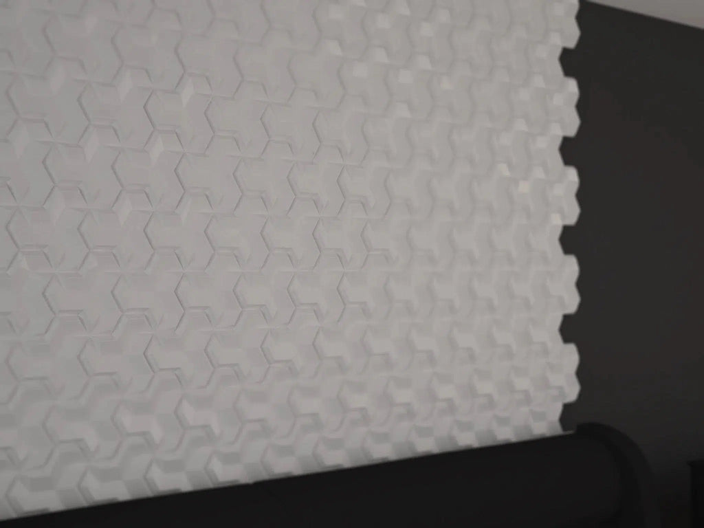 HEXA.2 3D Wall Panel EPS - 3D Polystyrene Wall Panels | DecorMania UK 