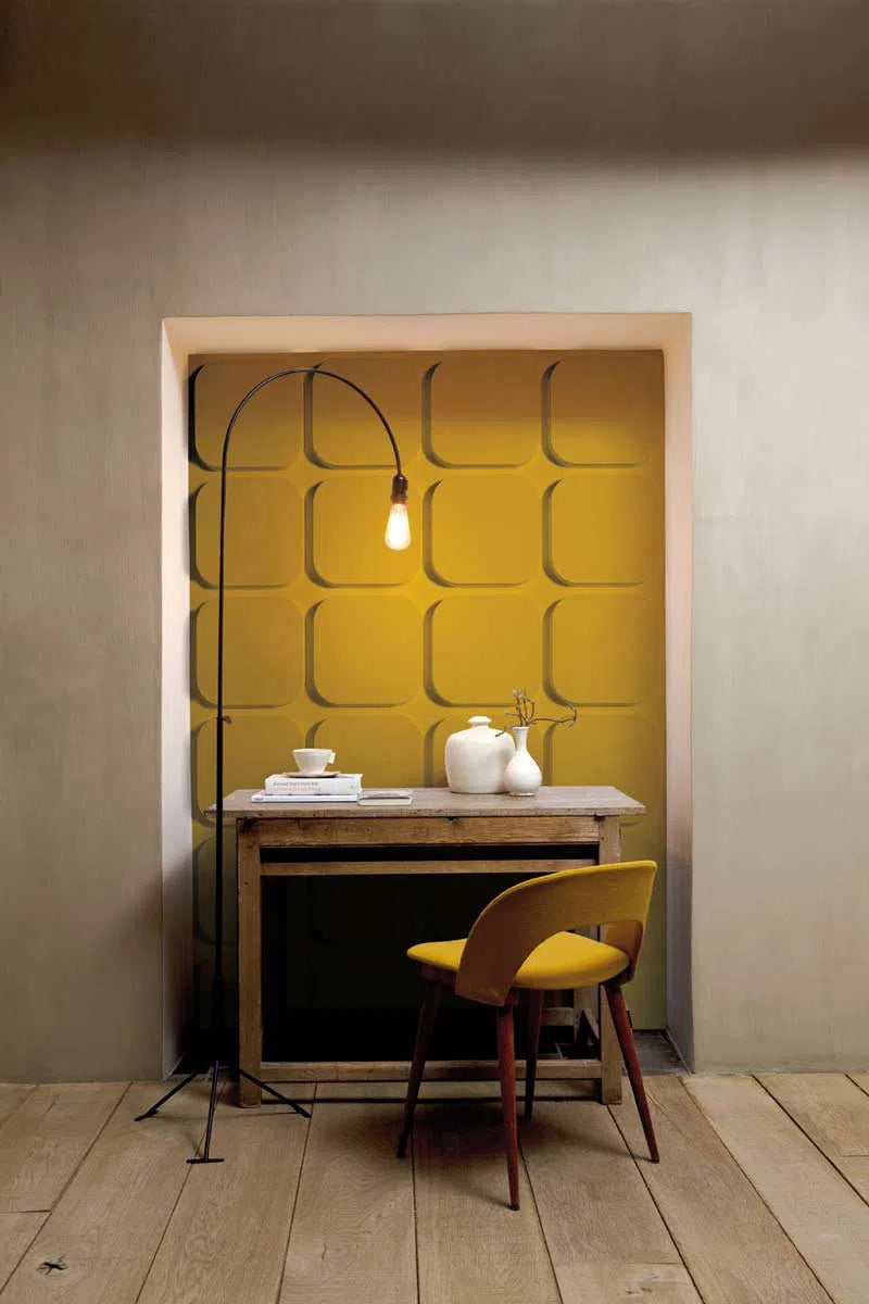 ICON 3D Wall Panels ARSTYL® in a modern dining area, creating an artistic accent on the wall | DecorMania UK
