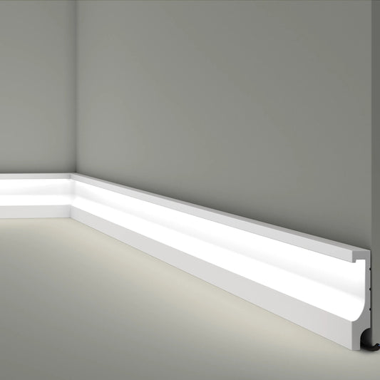 IL14 WALLSTYL indirect lighting profile with integrated LED light