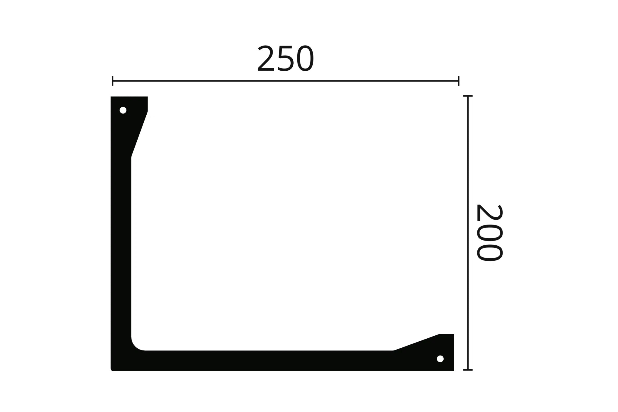 Dimensions of L2 ARSTYL 2M Functional Ceiling Coving | DecorMania UK 